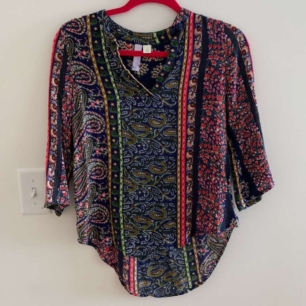 Alya Floral Print Blouse